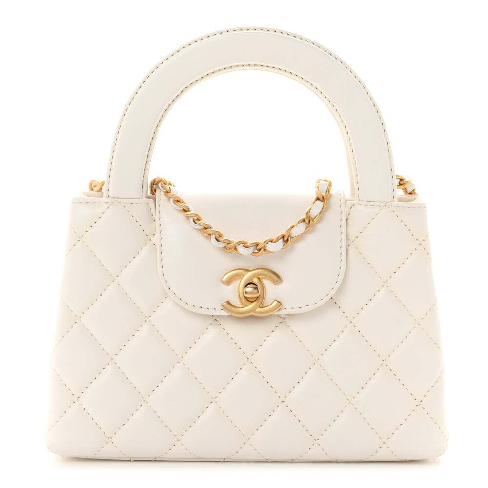 Chanel Shiny Aged Calfskin Quilted Nano #335710C67B
